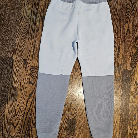 Nike Pale Blue Track Joggers with Black Accents - Picture 3 of 5